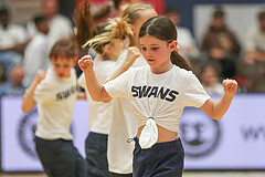 Basketball Superliga 2024/25, Playoffs, Viertelfinale Spiel 1 Gmunden Swans vs. UBSC Graz


