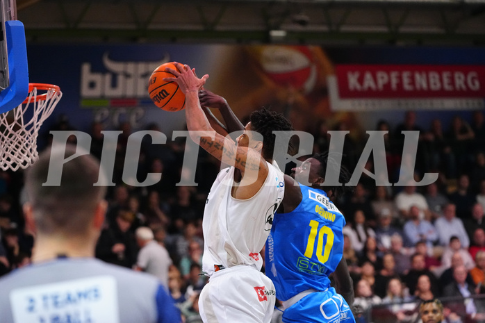 Win2day Basketball Superliga 2023/24, Grunddurchgang, 22. Runde, Kapfenberg vs. St.Pölten