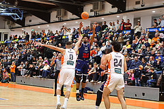 Basketball Superliga 2024/25, Grunddurchgang 14.Runde Klosterneuburg Dukes vs. BBC Nord Dragonz