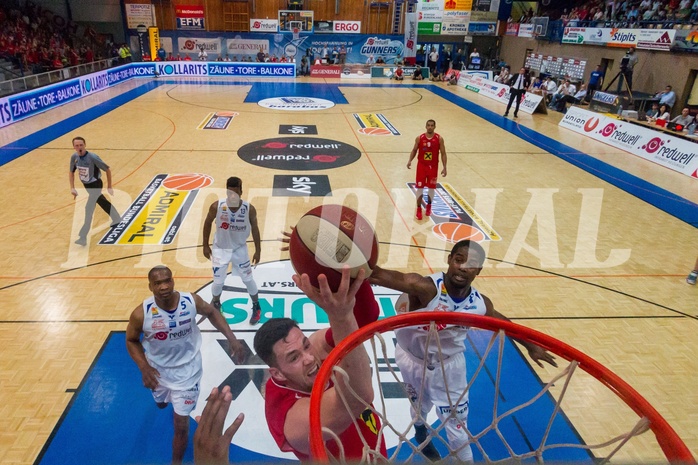 Basketball ABL 2015/16 F1 Oberwart GUNNERS vs. WBC Wels