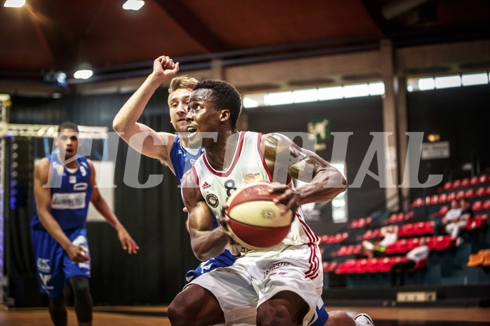 Basketball, ABL 2017/18, Grunddurchgang 36.Runde, BC Vienna, Oberwart Gunners, Reger Dowell (8)