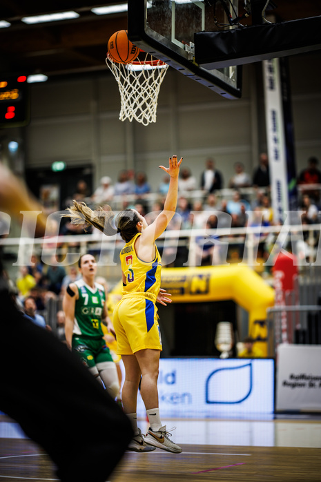 Basketball, Win2Day Basketball Damen Superliga 2023/24, Playoff, Finale Spiel 3, SKN St. Pölten, UBI Graz, Anna Kolyandrova (2)