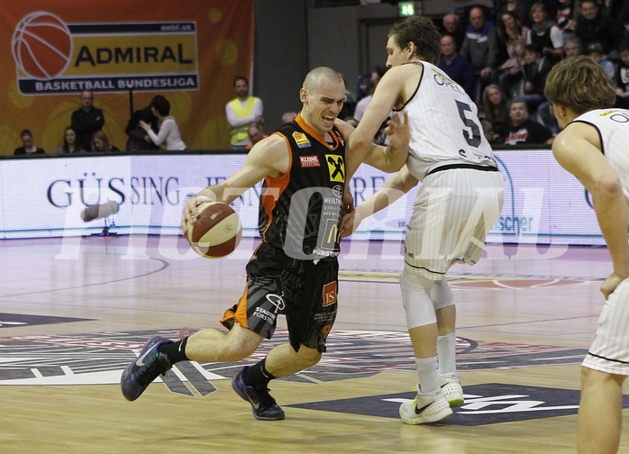 Basketball ABL 2015/16 Grunddurchgang 24.Runde  Güssing Knights vs Fürstenfeld Panthers
