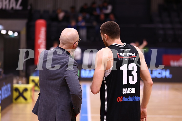 23.04.2024, Graz, Raiffeisen Sportpark Graz, Basketball Superliga 2023/24, Playoffs, Viertelfinale, Spiel 2, UBSC Raiffeisen Graz - Raiffeisen Flyers Wels 