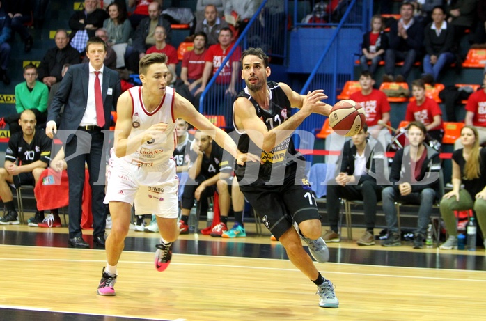 Basketball ABL 2015/16 Grunddurchgang 18.Runde BC Vienna vs. Traiskirchen Lions


