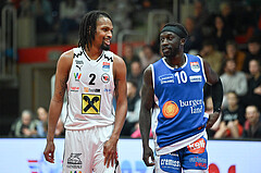 Basketball, Superliga 2023/24, Grunddurchgang 18. Runde, Flyers Wels vs. Oberwart Gunners,
