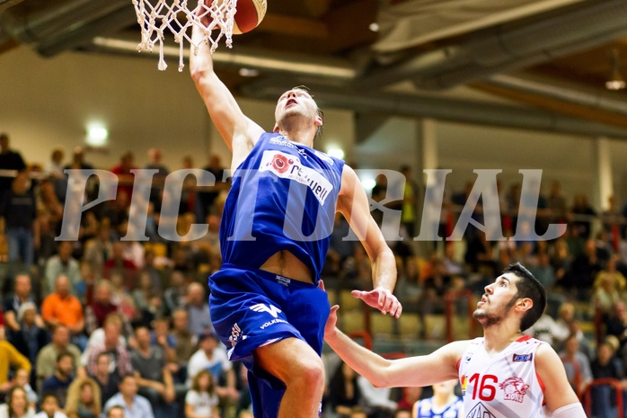 Basketball ABL 2015/16 Grunddurchgang 4.Runde Traiskirchen Lions vs Oberwart Gunners