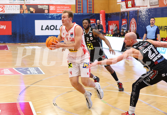 Basketball Superliaga 2024/25, Grunddurchgang 22.Runde Traiskirchen Lions vs. Flyers Wels