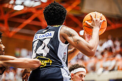 Basketball, win2day Basketball Superliga 2024/25, Playoffs Halbfinale 2. Spiel
, BBC Nord Dragonz, Gmunden Swans, Khalil Miller (14)
