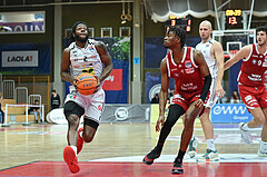 Basketball, Superliga 2024/25, Grunddurchgang 5.Runde, Flyers Wels vs. BC Vienna,
