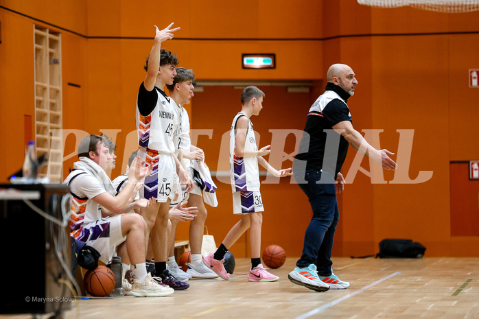 08.03.2025 Österreichischer Basketballverband 2024/25, SLMU16, Post SV Wien vs Dornbirn Lions