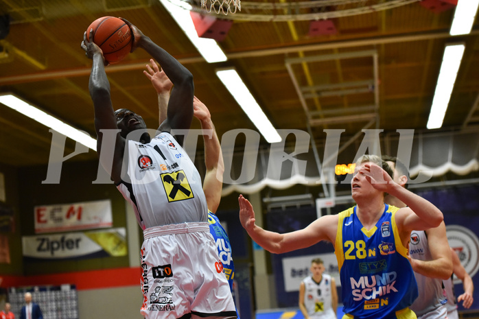 Basketball Superliga 2021/22, Grunddurchgang 16. Runde Flyers Wels vs. SKN St. Pölten