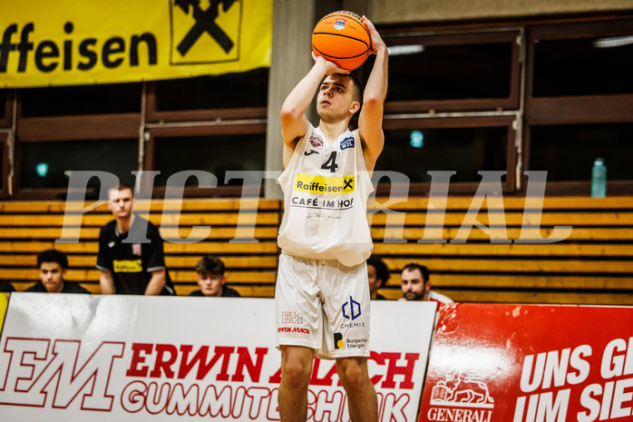 Basketball, Basketball Zweite Liga 2024/25, Grunddurchgang 6.Runde, Mattersburg Rocks, Traiskirchen Lions, Nikolaus Bugnyar (4)