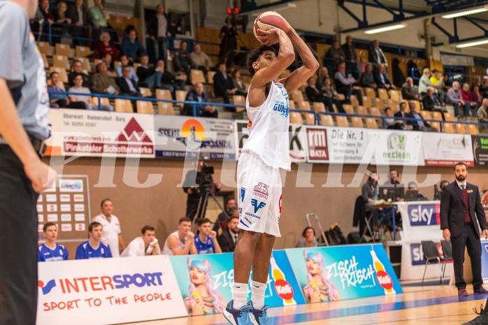 Basketball, ABL 2017/18, Grunddurchgang 9.Runde, Oberwart Gunners, BC Vienna, Gregg Denzel (9)