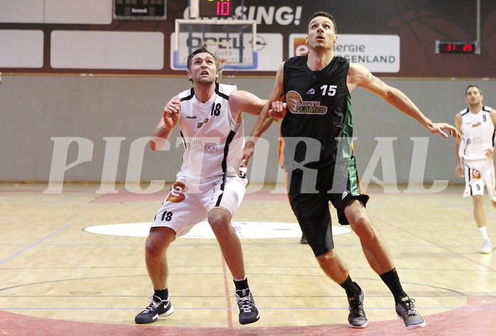 Basketball 2.Bundesliga 2017/18 Grunddurchgang 11.Runde  Jennersdorf Blackbirds vs Basket Flames