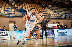 Basketball, bet-at-home Basketball Superliga 2020/21, Grunddurchgang, 8. Runde, Oberwart Gunners, Klosterneuburg Dukes, Ignas Fiodorovas (5)