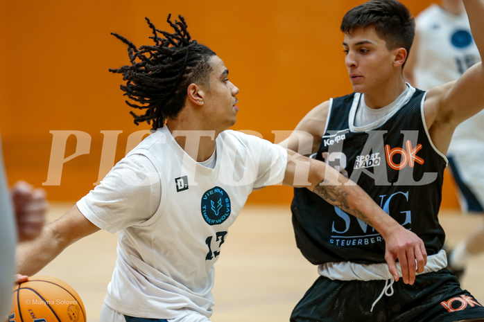 26.01.2025 Österreichischer Basketballverband 2024/25, SLMU19, Vienna Timberwolves vs. Basket Dukes