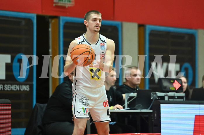 Basketball, Superliga 2024/25, Grunddurchgang 17.Runde, Flyers Wels vs. BBC Nord Dragonz,