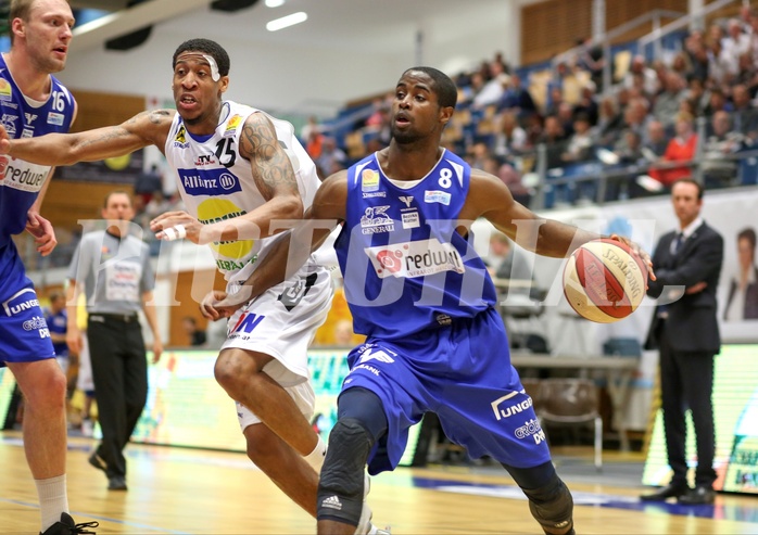 Basketball ABL 2015/16 Playoff Viertelfinale Spiel 3 Gmunden Swans vs. Oberwart Gunners


