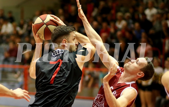 Basketball ABL 2017/18, Grunddurchgang 6.Runde Traiskirchen Lions vs. Flyers Wels