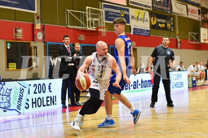 Basketball Superliga 2020/21, Grunddurchgang 3.Runde Flyers Wels vs. Vienna D.C Timberwolves

