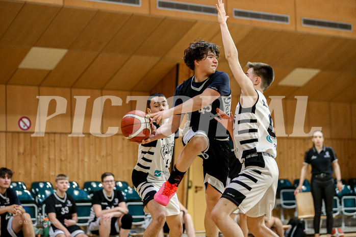 22.03.2025 Österreichischer Basketballverband 2024/25, SLMU14, Vienna Giants vs. BBC Nord Dragonz 