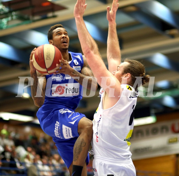 Basketball ABL 2015/16 Grundurchgang 30.Runde Gmunden Swans vs. Oberwart Gunners


