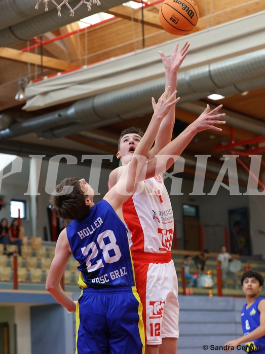 Basketball Superliga 2024/25, SLMU14 Traiskirchen Lions Academy vs. UBSC Juniors


