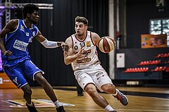 Basketball, ABL 2018/19, Playoff VF Spiel 3, Oberwart Gunners, BC Vienna, Luca Gvozden (10)