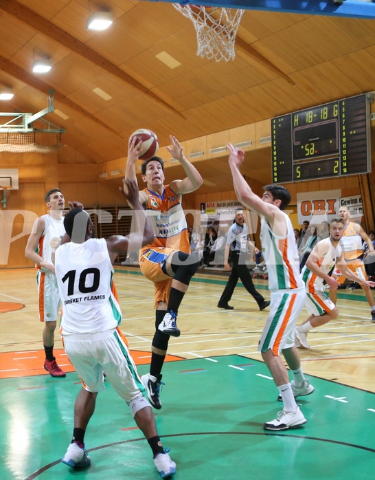 Basketball 2.Bundesliga 2016/17, Grunddurchgang 1.Runde Basketflames vs. BBU Salzburg


