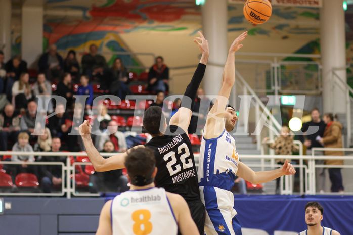 Basketball Zweite Liga 2024/25, Grunddurchgang 12.Runde BBU Salzburg vs. Mistelbach Mustangs


