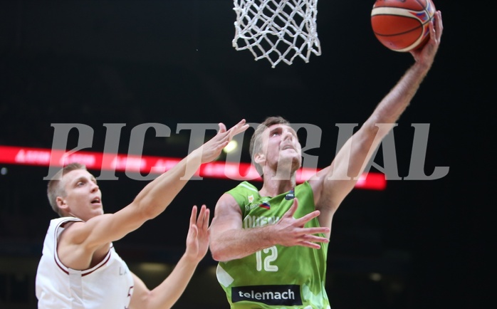 Basketball Eurobasket 2015  Team Latvia vs. Team Slovenia


