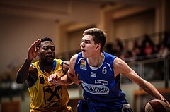 Basketball, ABL 2017/18, Grunddurchgang 29.Runde, UBSC Graz, Oberwart Gunners, Edi Patekar (6)