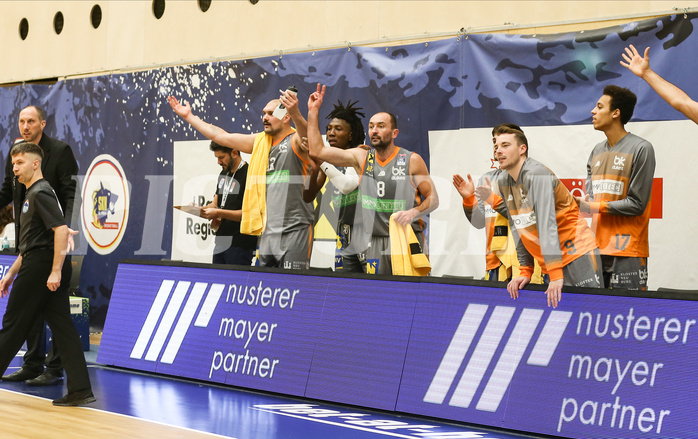 Basketball Superliga 2021/22, Grunddurchgang 5.Runde SKN St.Pölten vs. Klosterneuburg Dukes