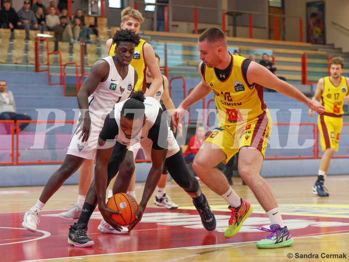 Basketball Zweite Liga 2024/25, Grunddurchgang 17.Runde Traiskirchen Lions NextGen vs. Raiders Tirol


