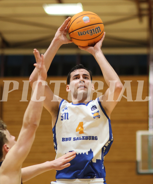 Basketball Zweite Liga 2024/25, Grunddurchgang 19.Runde Raiders Tirol vs. BBU Salzburg


