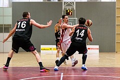 Basketball, 2.Bundesliga, Playoff Semifinale Spiel 3, UBC St.Pölten, Mattersburg Rocks, Hannes Obermann (15)