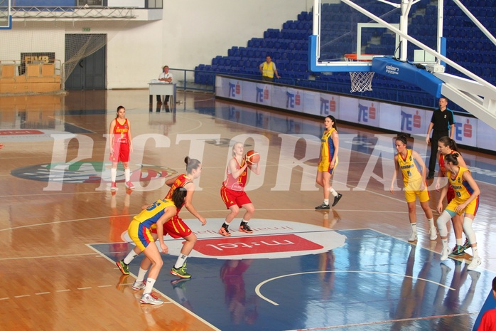 FIBA Europe EC U20 Women Division B Romania vs Montenegro