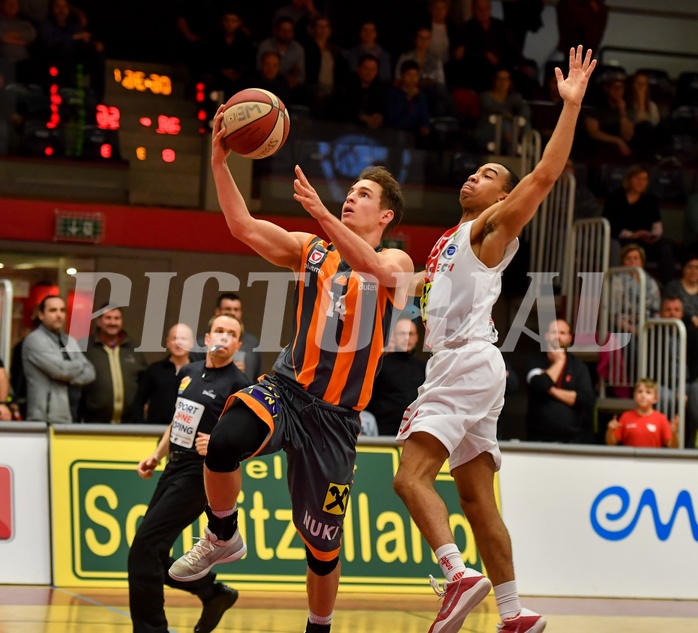 Basketball ABL 2017/18 Grunddurchgang 27. Runde Flyers Wels vs BK Dukes Klosterneuburg