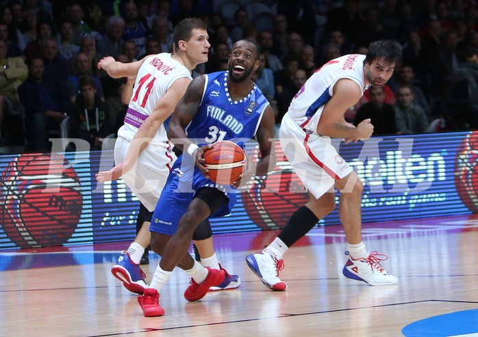 Basketball Eurobasket 2015  Team Serbia vs. Team Finland


