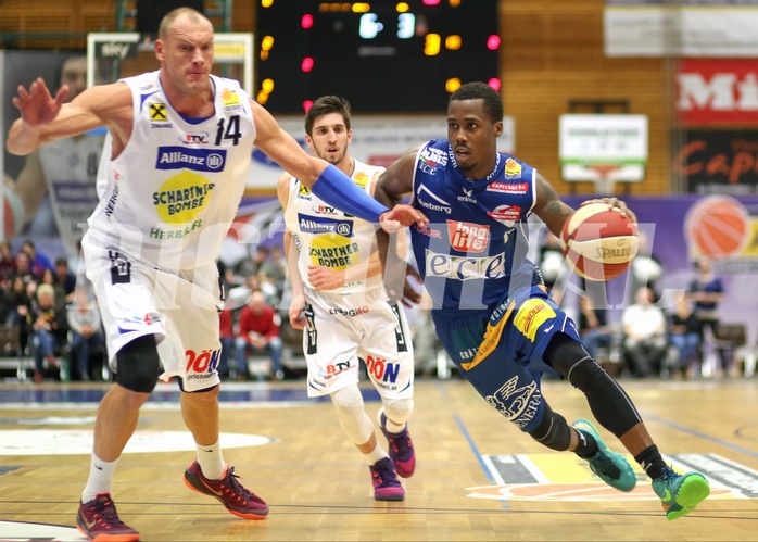 Basketball ABL 2015/16 Grundurchgang 28.Runde Gmunden Swans vs. Kapfenberg Bulls


