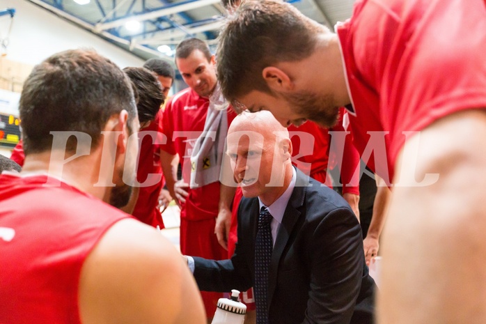 Basketball ABL 2015/16 Grunddurchgang 15.Runde Oberwart Gunners vs. WBC Wels