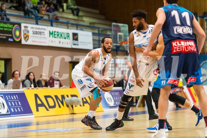 Basketball, ABL 2017/18, Grunddurchgang 15.Runde, Oberwart Gunners, Kapfenberg Bulls, Louis Dabney Jr. (5)