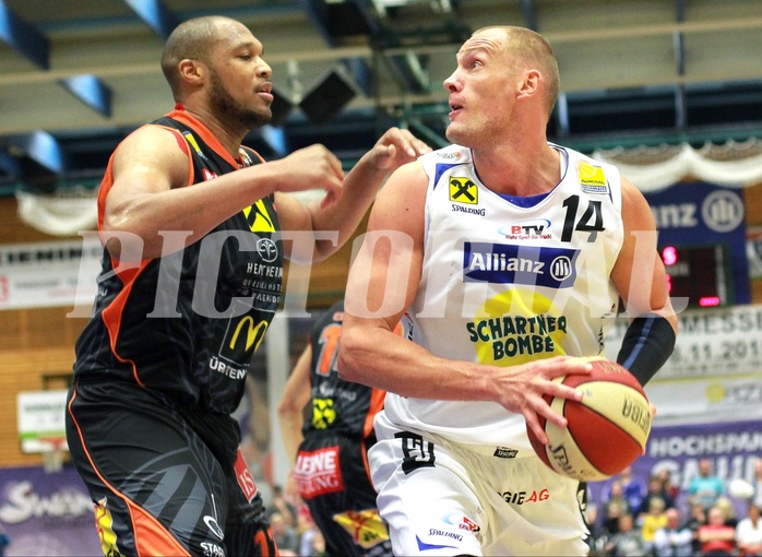 Basketball ABL 2015/16 Grunddurchgang 9.Runde Gmunden Swans vs. Fürstenfeld Panthers


