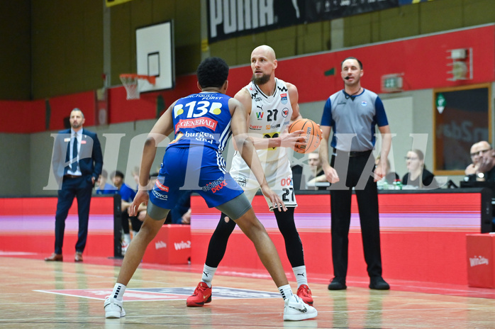 Basketball, Superliga 2024/25, Grunddurchgang 12.Runde, Flyers Wels vs. Oberwart Gunners,