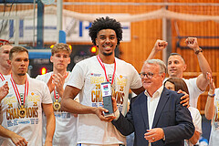 Basketball, Basketball Superliga 2024/25, Playoffs, Finale Spiel 1, Oberwart Gunners vs. BBC Nord Dragonz