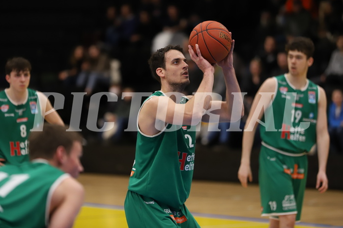 Basketball Superliga 2021/22, Grunddurchgang 15. Runde, UBSC Graz vs. Kapfenberg Bulls