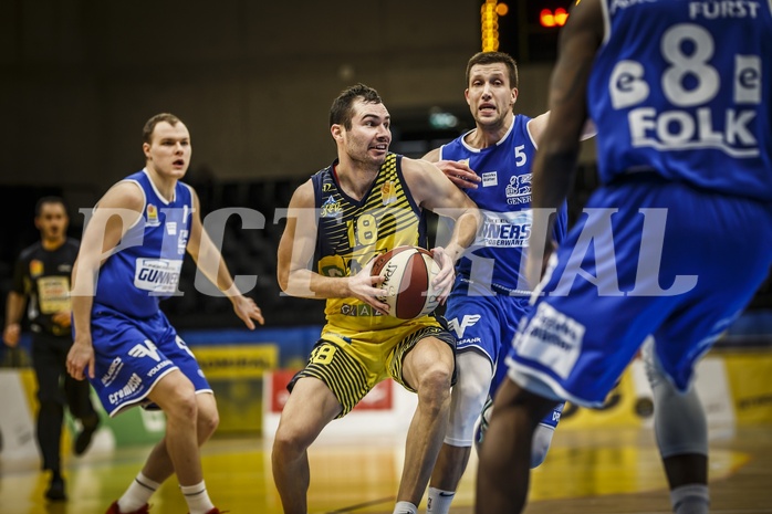 Basketball, ABL 2018/19, Grunddurchgang 18.Runde, UBSC Graz, Oberwart Gunners, Ivan Mikulic (18)