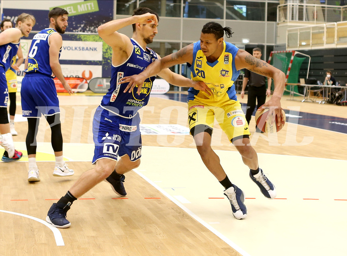Basketball Superliga 20120/21, 7. Plazierungsrunde SKN St.Pölten vs. Gmunden Swans
