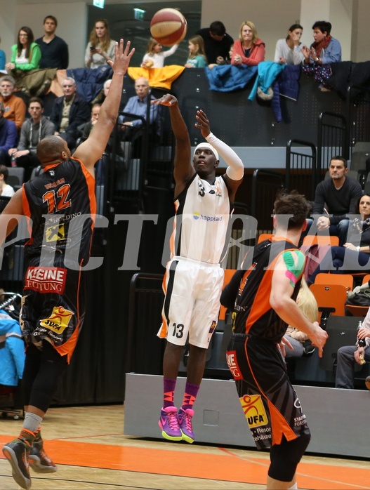 Basketball ABL 2015/16 Grunddurchgang 21.Runde BK Dukes Klosterneuburg vs. Fürstenfeld Panthers